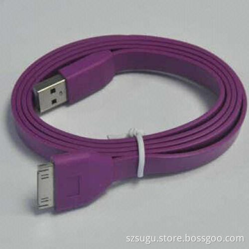 Hot Selling Nice Big Flat 30-pin Cable for iPhone 4/4S